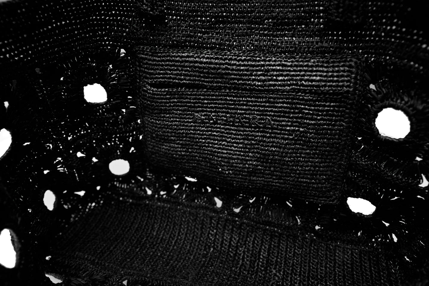 Pochette raphia Anjara