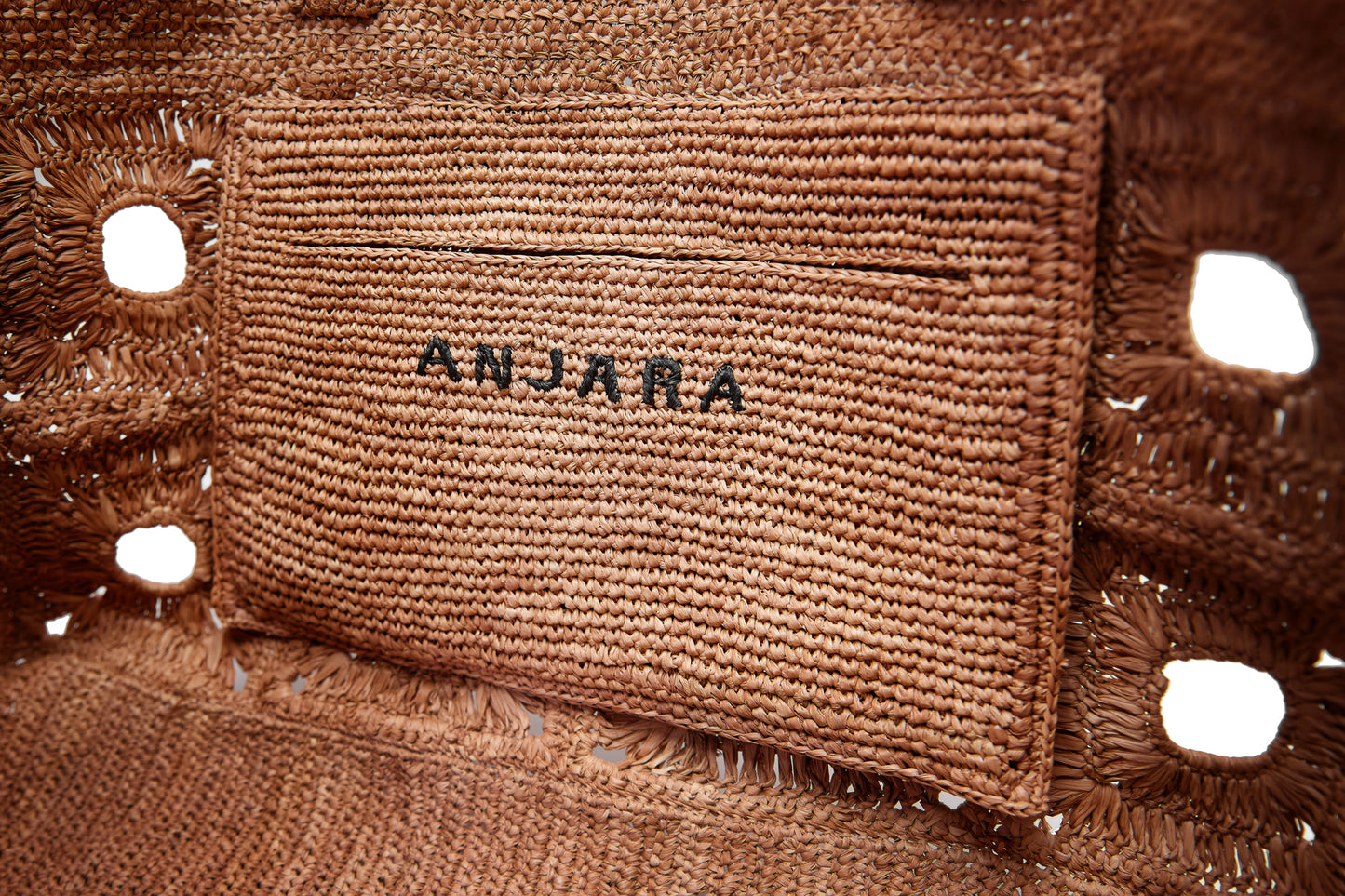 Pochette raphia Anjara